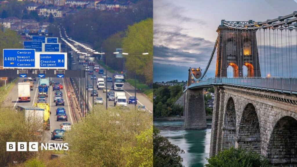 M4 junction closures and new Menai crossing in plans to tackle congestion on Welsh roads
