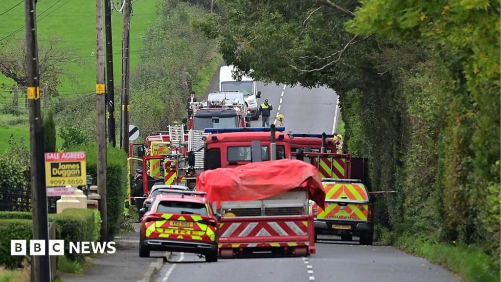 Crossnacreevy: Two people dead after workplace incident near rural road