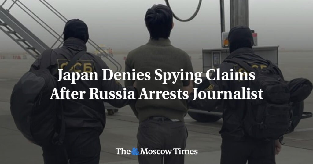 Japan Denies Spying Claims After Russia Arrests Journalist