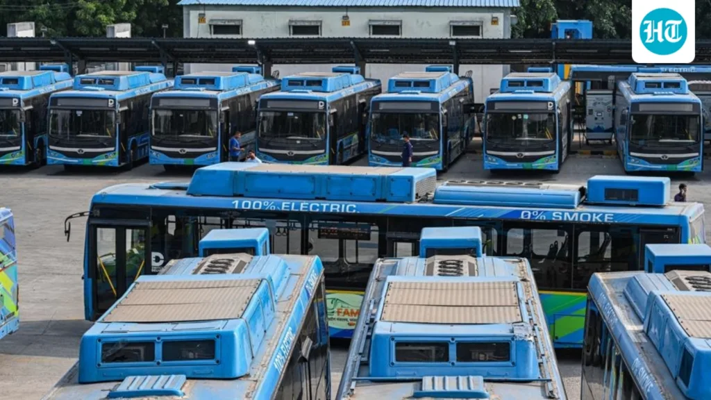 DTC plans solar power systems for Delhi’s bus depots to reduce electricity expenditure, generating non-fare revenue