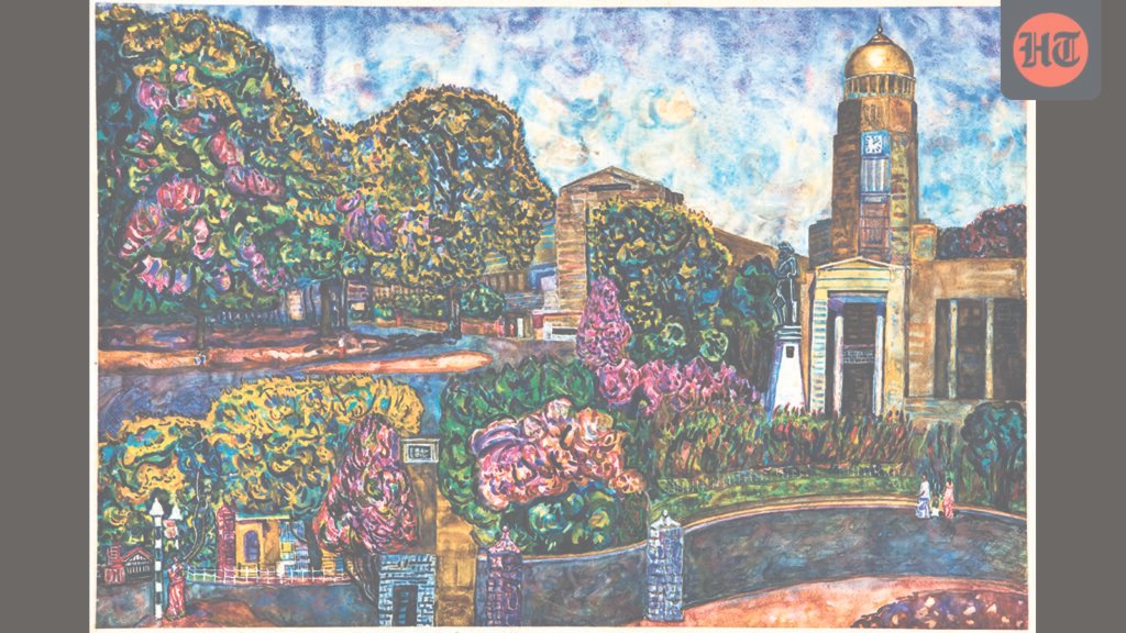 Tree’s company: In this artist’s work, the garden city of Bangalore lives on
