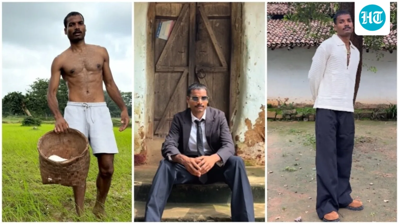 Jharkhand’s shirtless farmer Nishant Kerketta breaks internet with curated model-like outfits: Even Bhumi Pednekar and Shibani Dandekar are fans