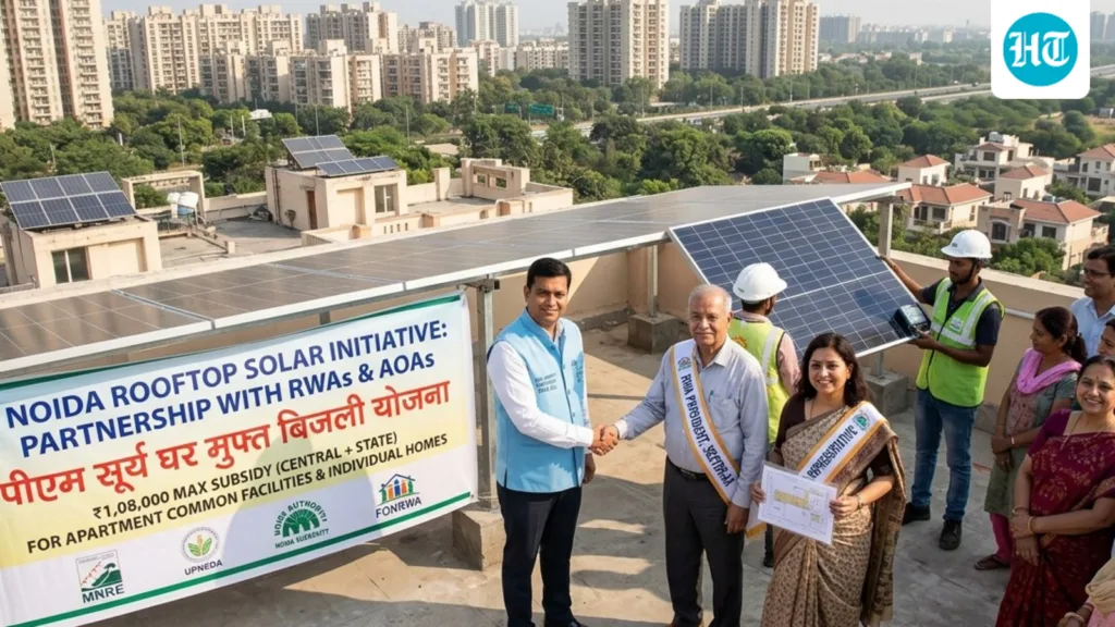 Noida ropes in RWAs, AOAs to push rooftop solar scheme in housing societies