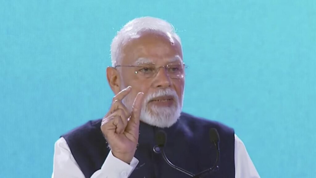 India grows ‘with the world, not at anyone’s cost’, cites strong economic fundamentals, says PM Modi