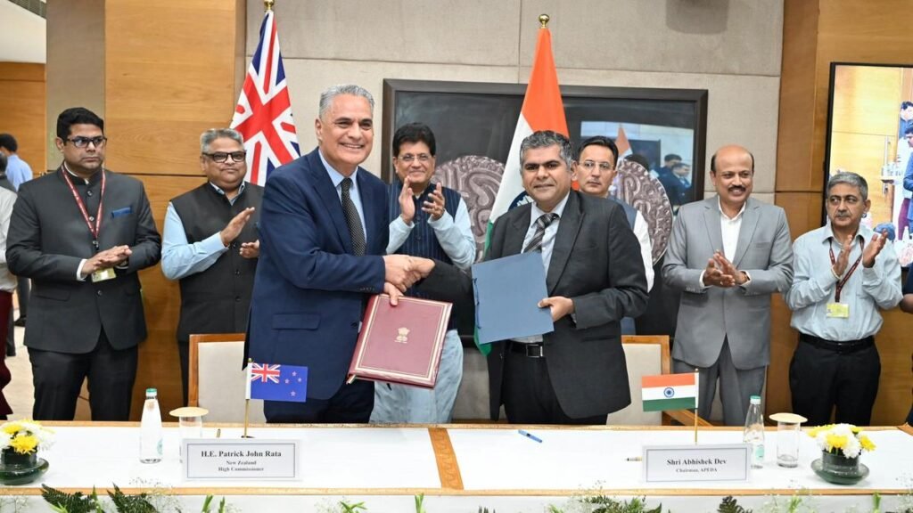 India-New Zealand FTA comes into force; new visa categories for Indians, zero-duty access for exports
