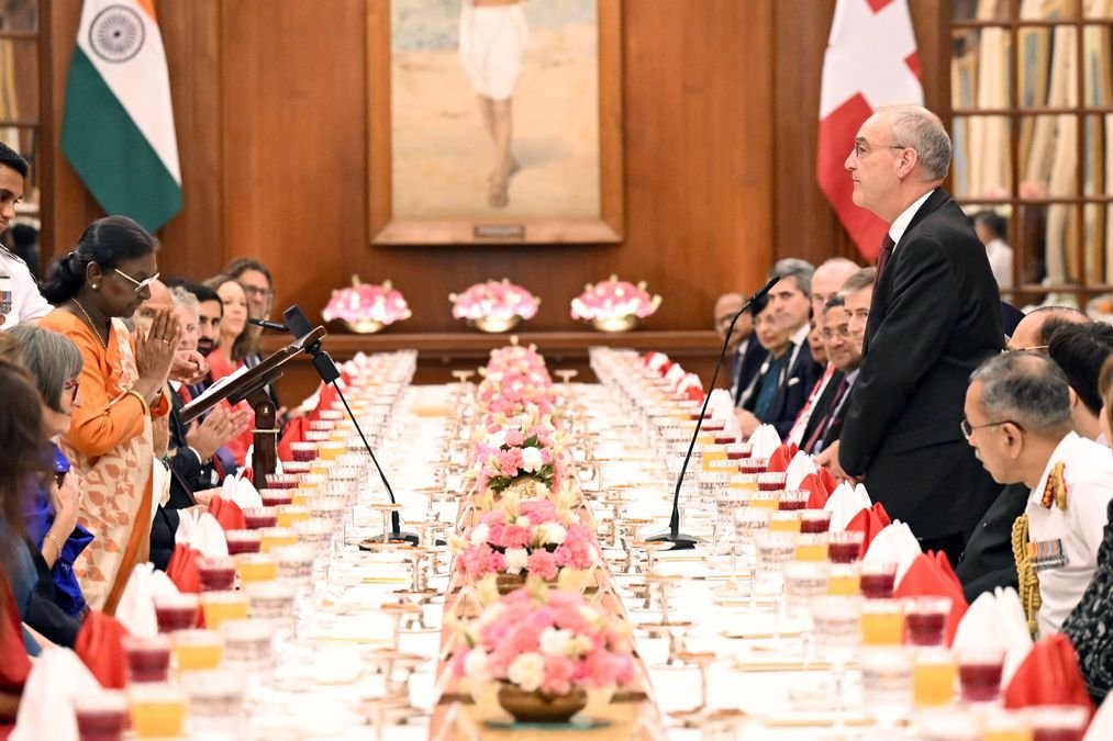 A Himalayan feast for Swiss President