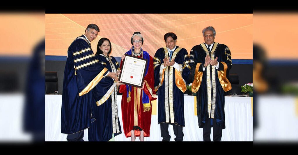 Amity University Honors Nobel Laureate Roger D. Kornberg with Doctorate Degree, ETEducation