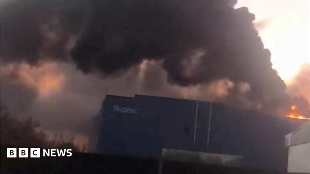 Russian search engine Yandex struggles after Ukrainian strikes on data centres