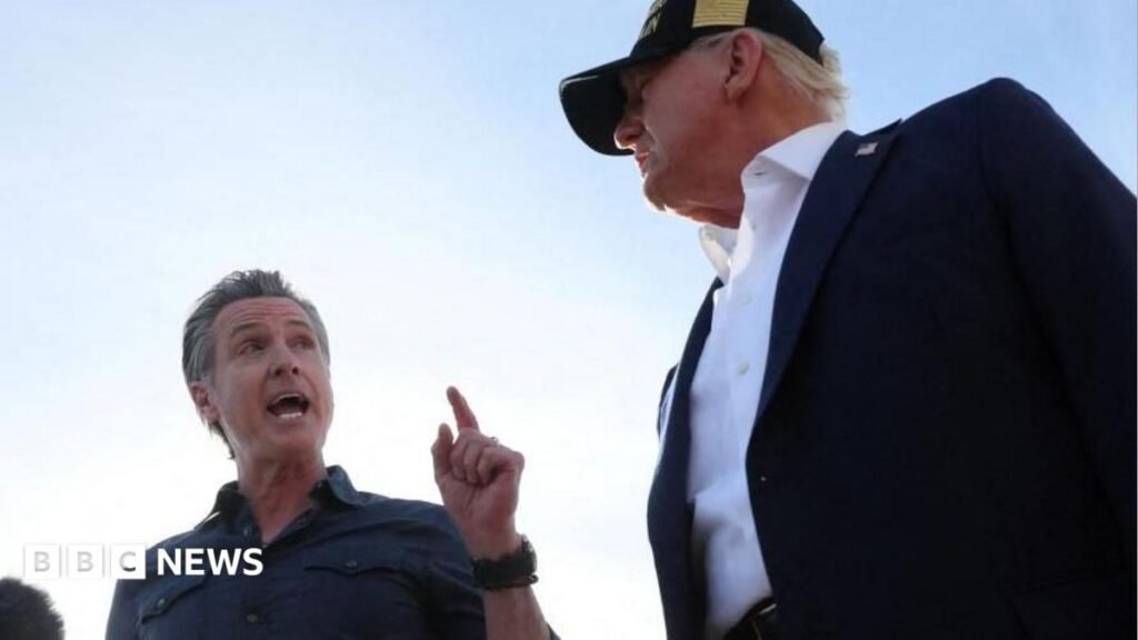 California leaders hit back after Trump says Iran can ‘take out’ LA and San Diego