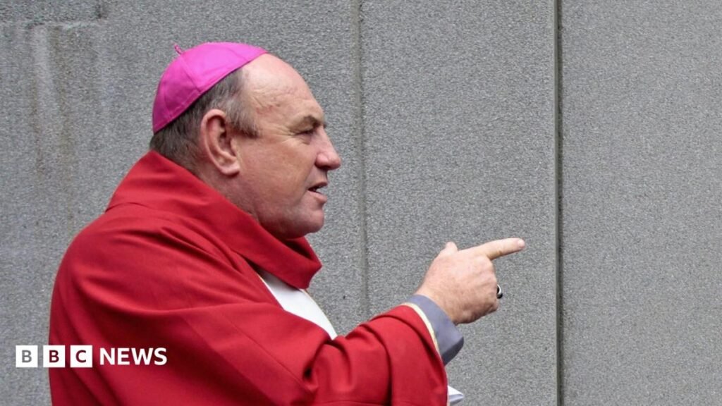 Christopher Saunders: Former Australian bishop jailed for sexually abusing young men