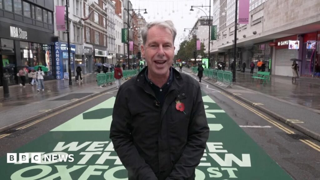 Take a stroll down newly-pedestrianised Oxford Street