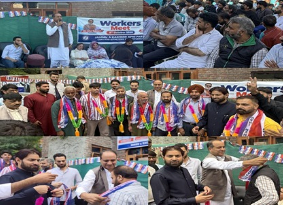 Apni Party flags delimitation concerns in Shalteng