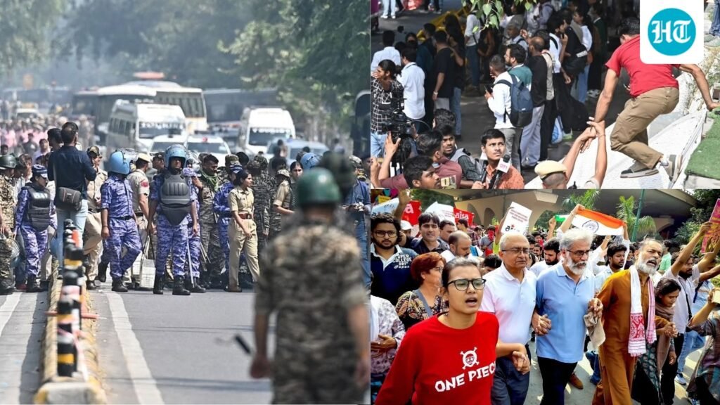 Jantar Mantar stays barricaded, 30 traffic choke points flagged as Delhi braces for more protests today