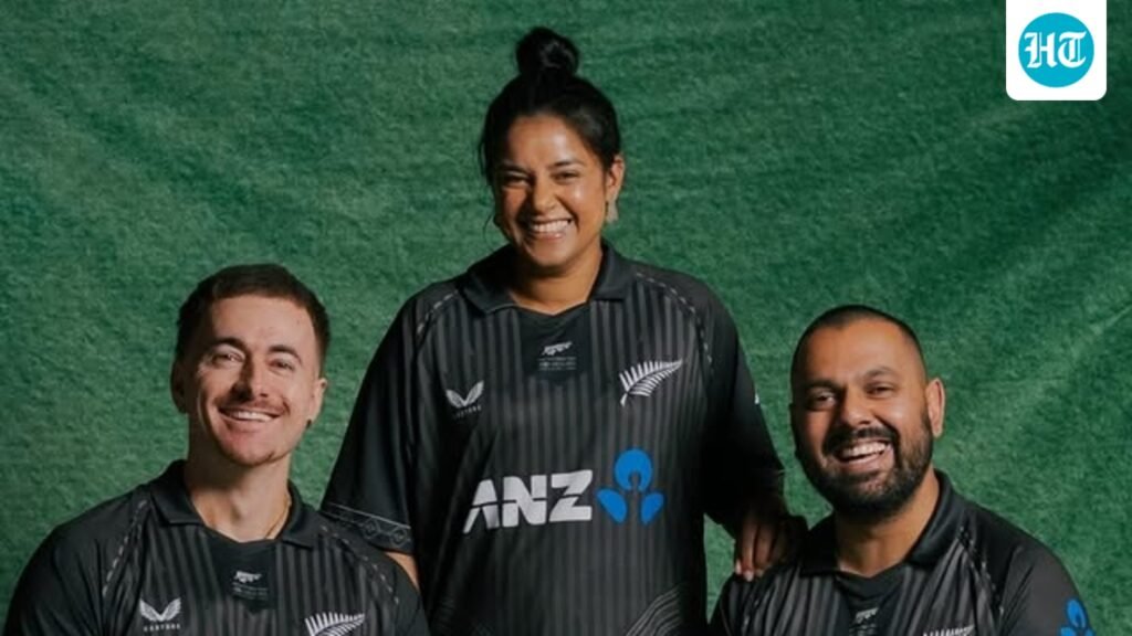 New Zealand cricketers to wear new ODI jersey in celebration of 100 years of sporting ties with India