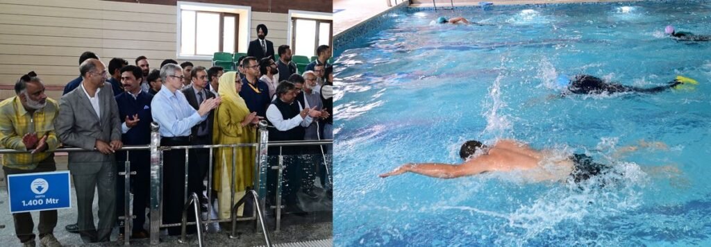 Kashmir gets first Olympic-sized swimming pool