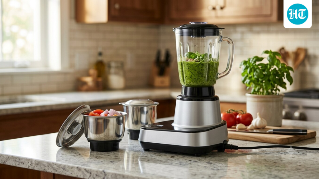 Best 1000W mixer grinders for heavy-duty grinding: Compare features, jars, motor power and prices for your kitchen needs
(HT Tech)