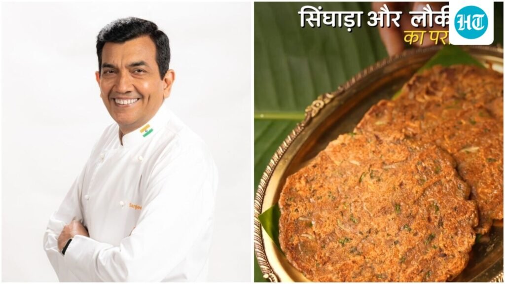 Chef Sanjeev Kapoor’s singhada and lauki paratha is the perfect recipe to add more nutrients to the traditional breakfast classic