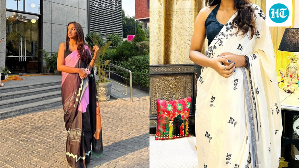 Wearing a saree to a festive party? 4 Styling details that make it work