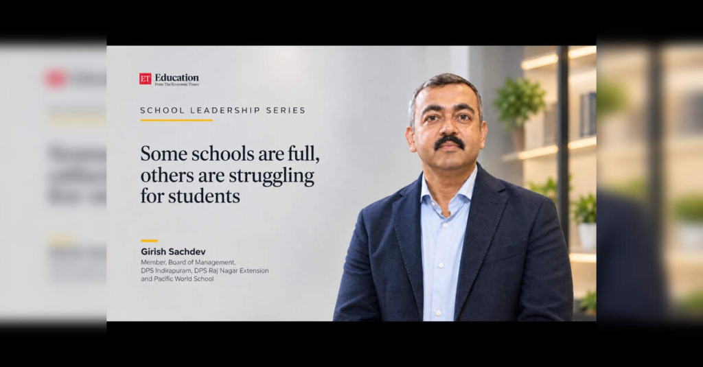 Girish Kumar Sachdev on future-ready schools, AI and teachers, ETEducation